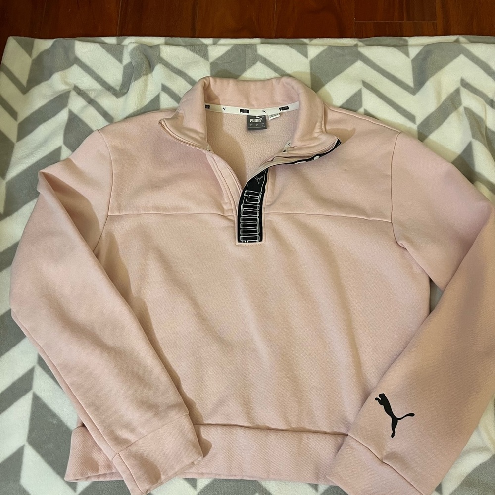 Light pink puma sweater